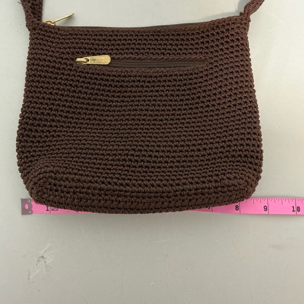 Brown Crochet Crossbody by The Sak - Picture 4 of 6